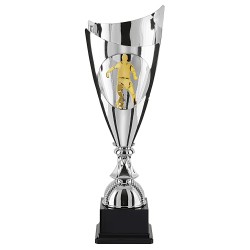 Trophée coupe luxe sport argent